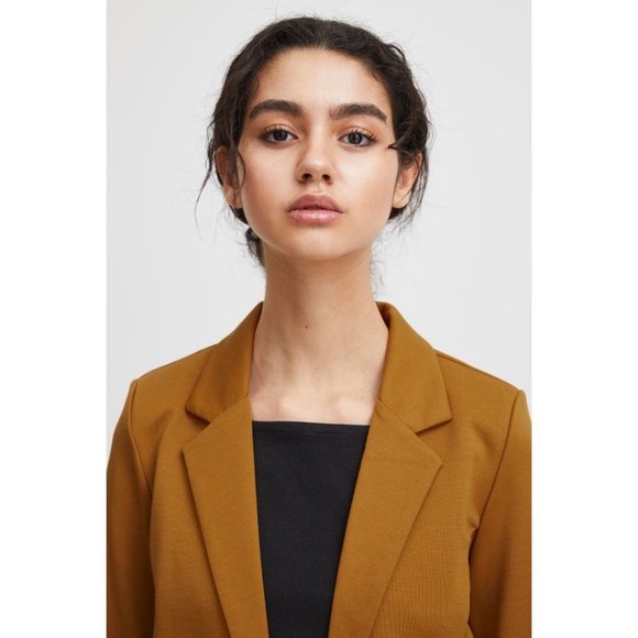 NWT ICHI KATE Cathay Spice Blazer - Picture 2 of 9